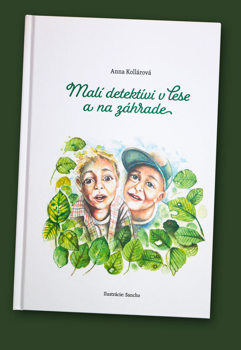 Malí detektívi v lese a na záhrade - obálka